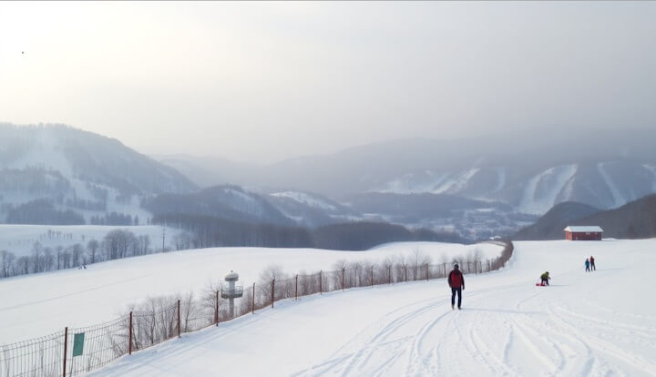 Gangwon-do is famous for its ski resorts, and Yongpyong Resort is one of the best in South Korea