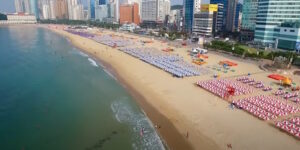 Haeundae Beach, one of South Korea’s most famous beaches, is the perfect place to start your Busan adventure.